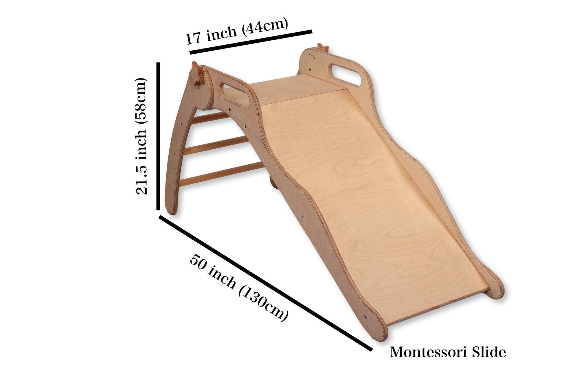 Foldable Wooden Slide - Kidodido